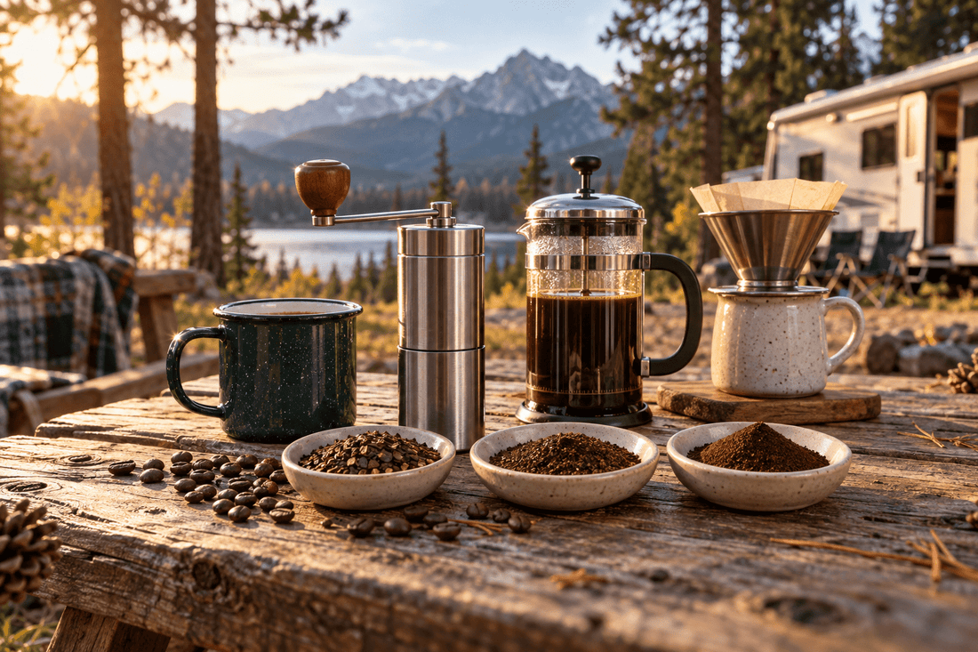 coffee-grind-guide-camping-rv-brewing - Mountain Trail Coffee